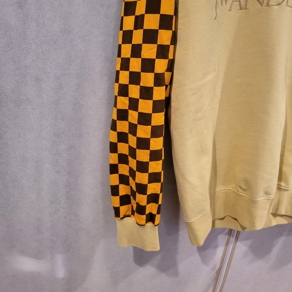 JW ANDERSON Checkered Sleeve Swaetshirt - Picture 4 of 8